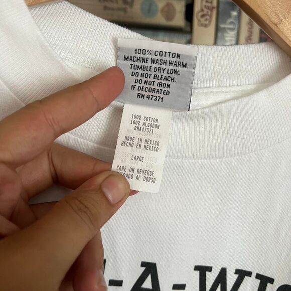 Vintage Y2K men’s Make a Wish foundation t shirt Large - Picture 4 of 5